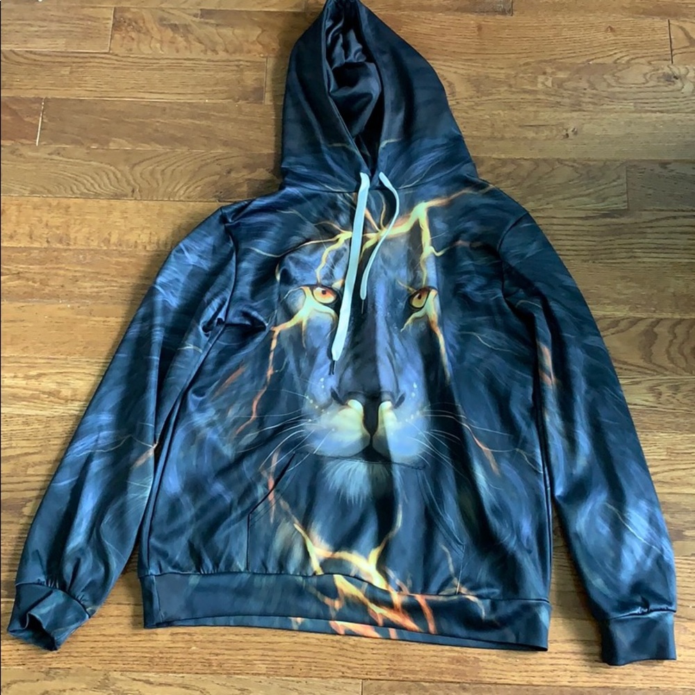 Lion graphic sweatshirt